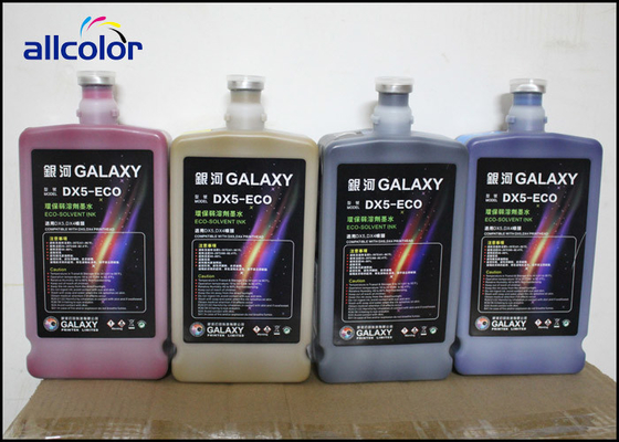 High Dynamic Galaxy Eco Solvent Printing Ink For DX5 DX7 Print Heads