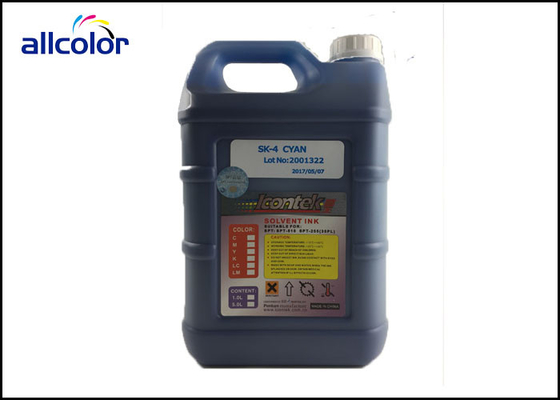SK4 Solvent Based Ink For Icontek Printer TW-3308HZ SPT510 35PL Printhead Series