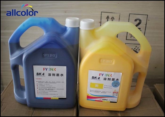CMYK Pheaton SK4 Printer Ink Refill Kit SPT510 Digital Printing Solvent Based Ink