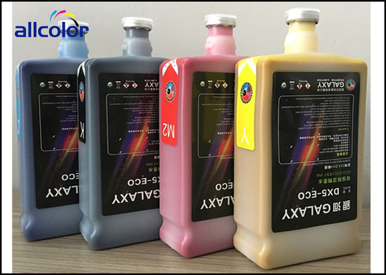 Eco Solvent Based Printing Inks , Original Galaxy DX5 Eco Solvent Printer Ink