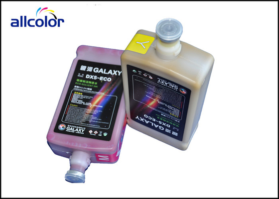 Eco Solvent Based Printing Inks , Original Galaxy DX5 Eco Solvent Printer Ink