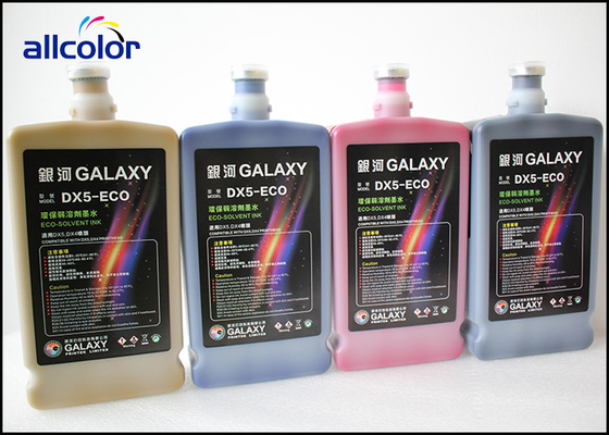 Original Galaxy DX5 Eco Solvent Ink 1000ml With High Color Sharpness