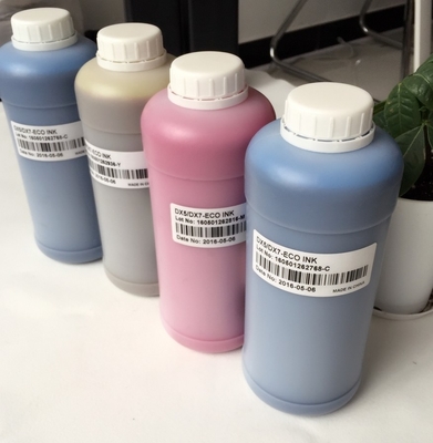 DX4 / DX5 / DX7 Epson Eco Solvent Ink For Galaxy Wit Color Machines