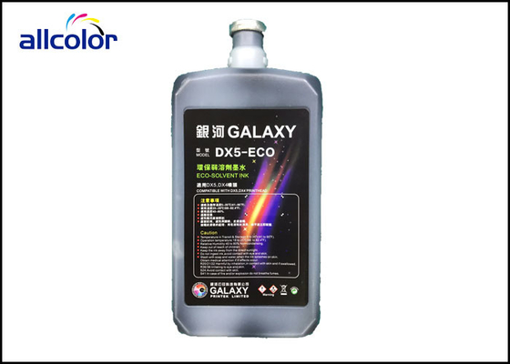 Climate Resistant CMYK Eco Solvent Based Ink Epson DX5 Printhead Compatible