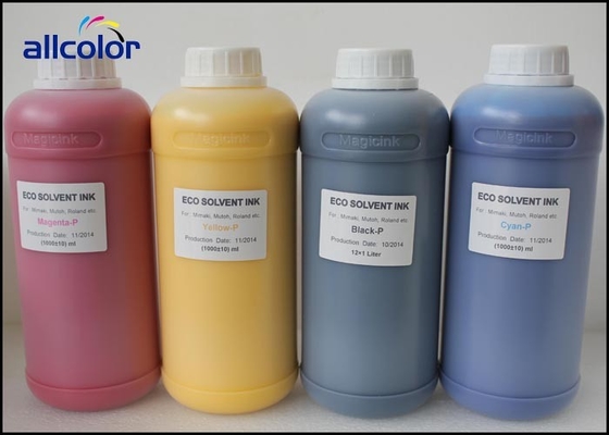 Epson DX4 DX5 DX7 Head Solvent Printer Ink For Roland / Mimaki Printing Machine
