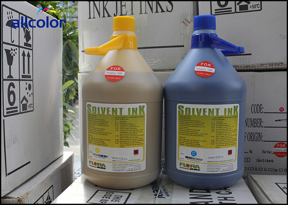 Spectra Polaris 15PL Flora Solvent Ink 4 Liters / Bottle For Advertising Printing