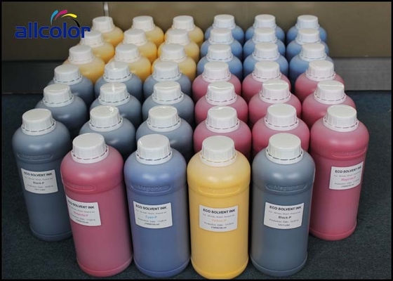 Eco Solvent Based Inkjet Printer Ink For Epson DX4 DX5 DX7 Print Head
