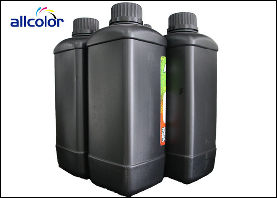 Konica UV Printer Ink , CMYK And White UV Curable Ink 1L / Bottle