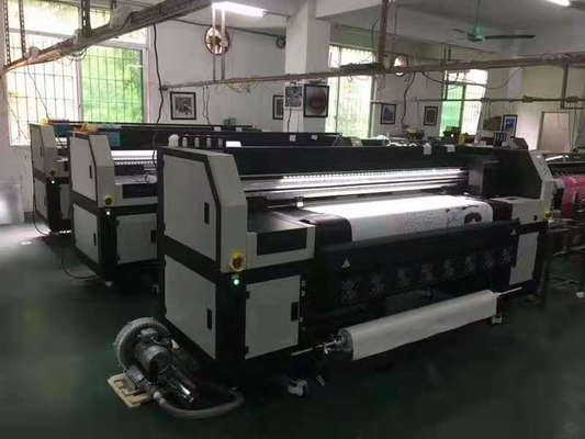 Professional UV Hybrid Flatbed Printers For Home Decoration / Advertising Industry