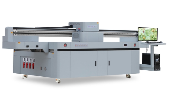 Professional Digital UV Flatbed Printing Machine Printhead Height Adjustable