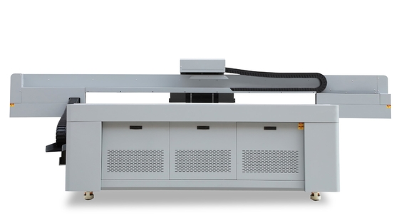 Advertising Production UV Uv Flatbed Printing Machine With Dual Liner Guide Rail