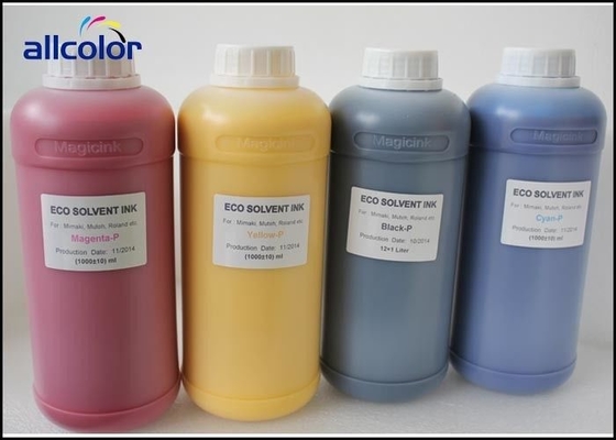 Digital Printer Solvent Printing Ink / Eco Solvent Printer Ink Print Fluency