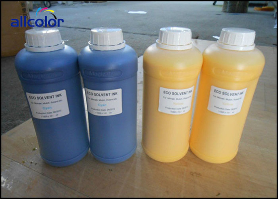 C M Y K Color Epson Eco Solvent Ink For Epson Dx5 Dx6 Dx7 Head